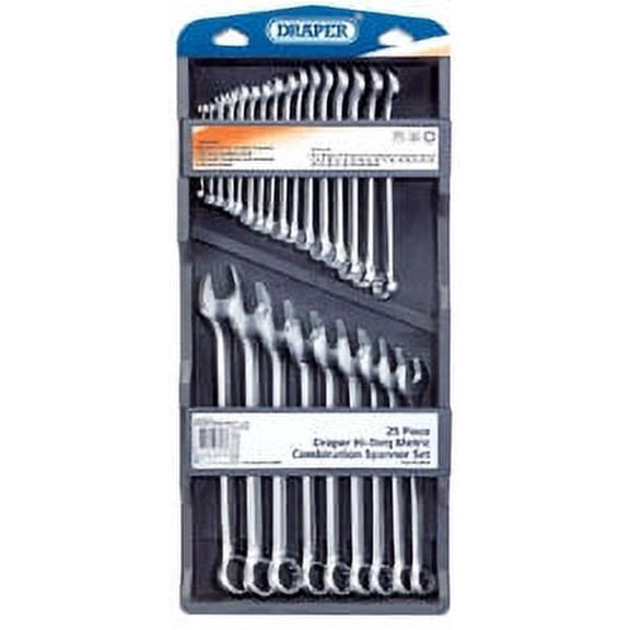 Draper 26696 25 Piece Hi-Torq Metric Combination Spanner Set