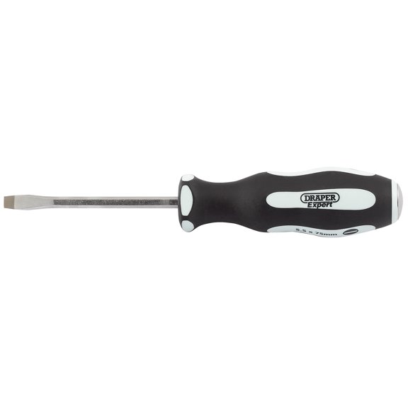 Draper 35186 Expert 'Pound Thru' Plain Slot 10 x 250mm Soft Grip Screwdrivers