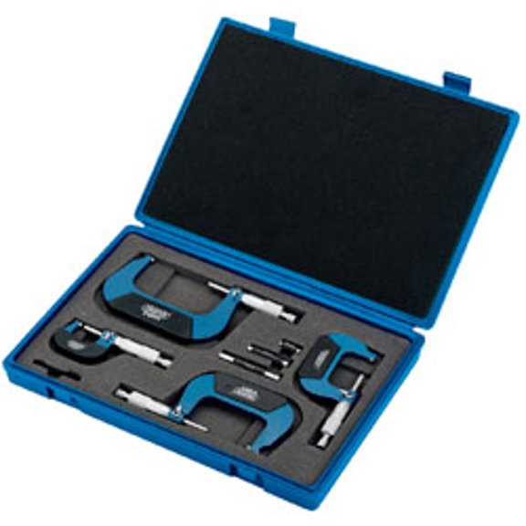Draper 46607 Expert 4 Piece Metric External Micrometer Set