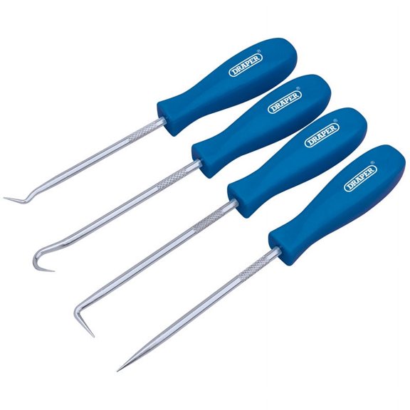 Draper 51763 Setb Mini Hook And Pick Set (4 Piece)