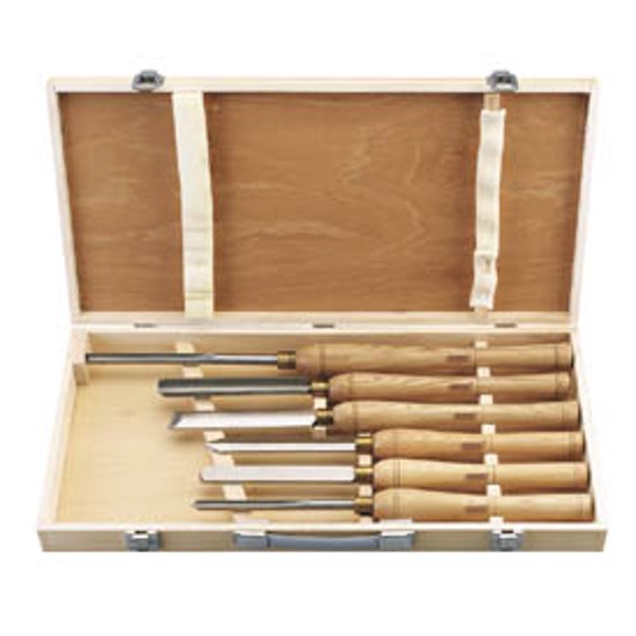 Draper 58697 6 Piece HSS Woodturning Chisel Set