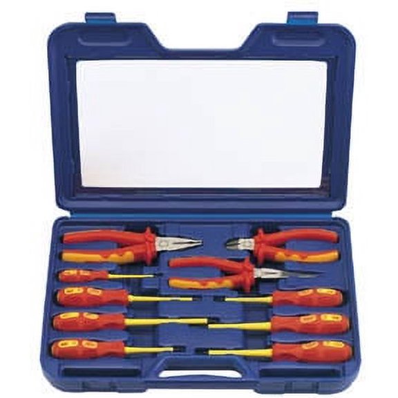 Draper 71155 Expert 10 Piece Fully Insulated Pliers And Screwdriver Set