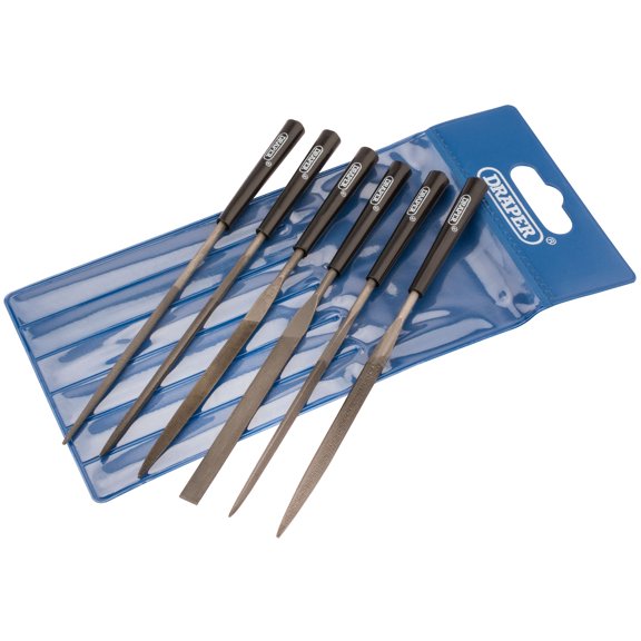Draper 82577 6 pc Needle File Set