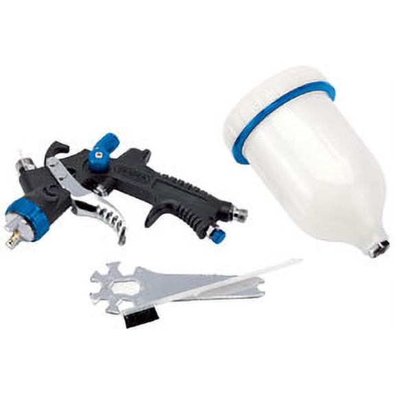 Draper 9707 Hvlp Air Spray Gun With Composite Body And 600ml Gravity Fed Hopper