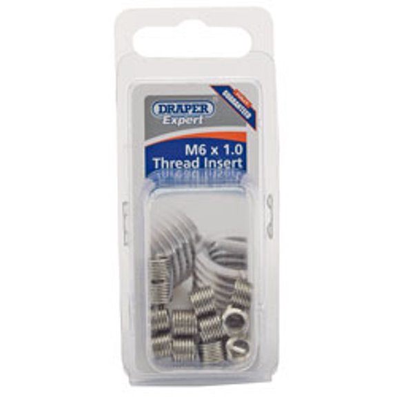 Draper Adhck-A Expert M6 X 1.0 Metric Thread Insert Refill Pack (12)
