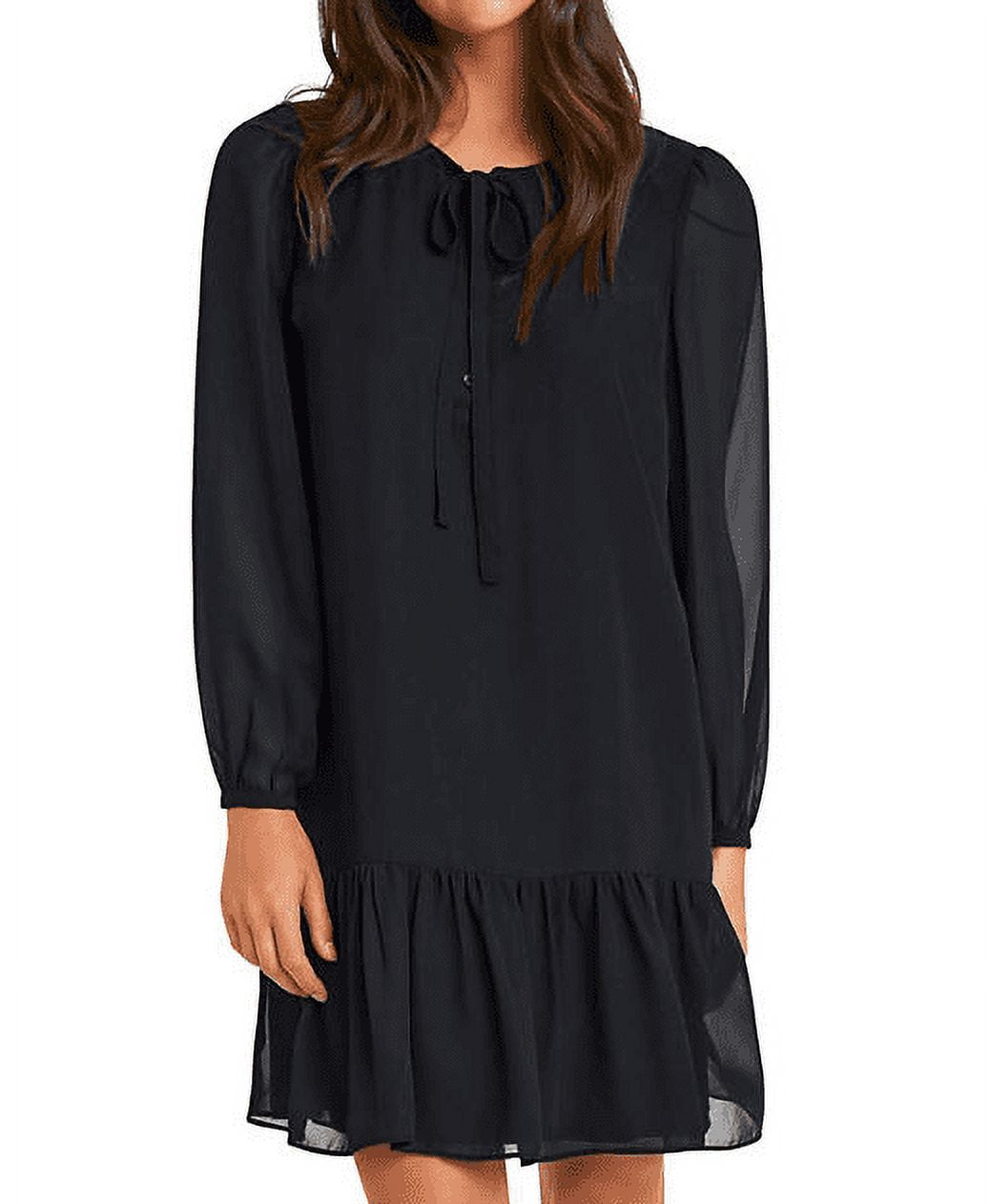 Draper james plaid ruffle shoulder dress hotsell