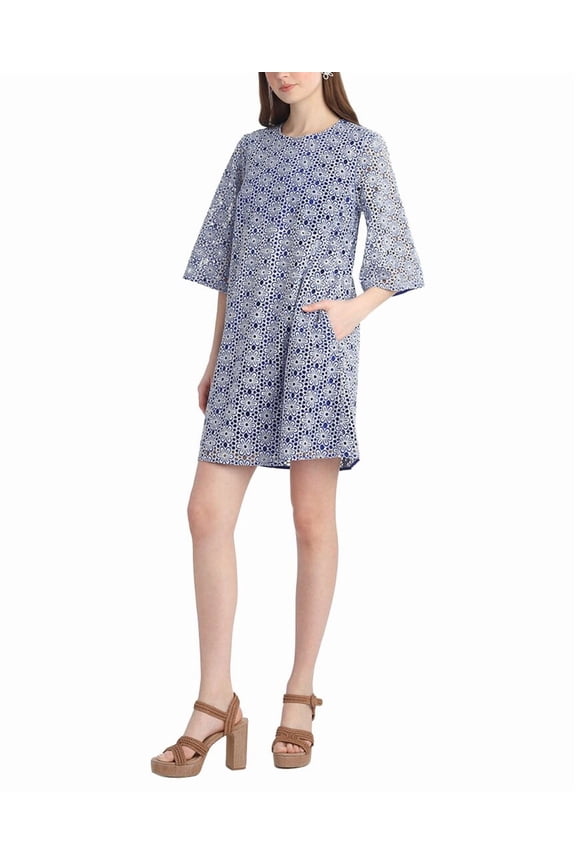 womens Carolyn Bell Sleeve Mini Dress, XL