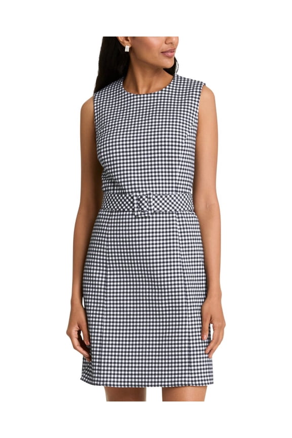 womens Sadie Belted Shift Dress, 6