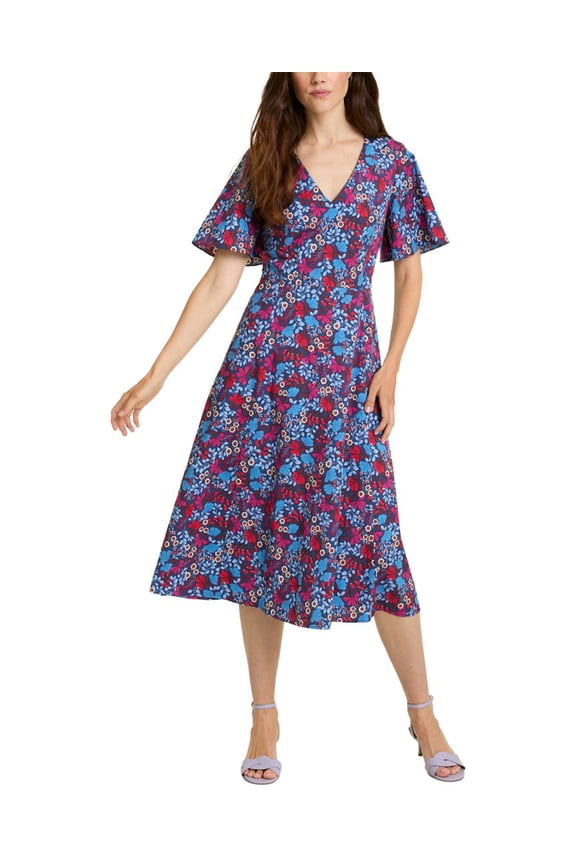 womens  Vivienne Love Circle Midi Dress, 2