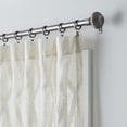 thumbnail image 1 of Lumino 1" Plated Pewter Curtain Clip Rings (7 pack), 1 of 5