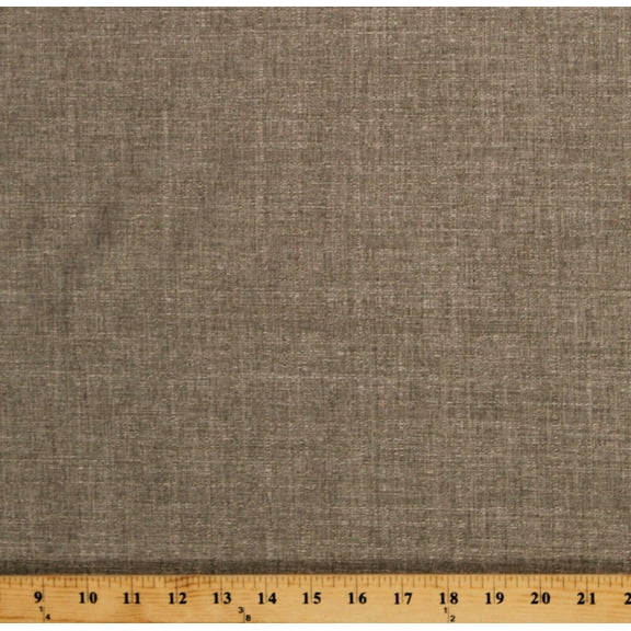 Drapery Lining Tan Tweed Suede-Finish 3 Pass Blackout Sound-Softening Insulated Light Barrier 54" Wide Polyester/Cotton Window Treatment Fabric by the Yard (7939P-10C-tan)