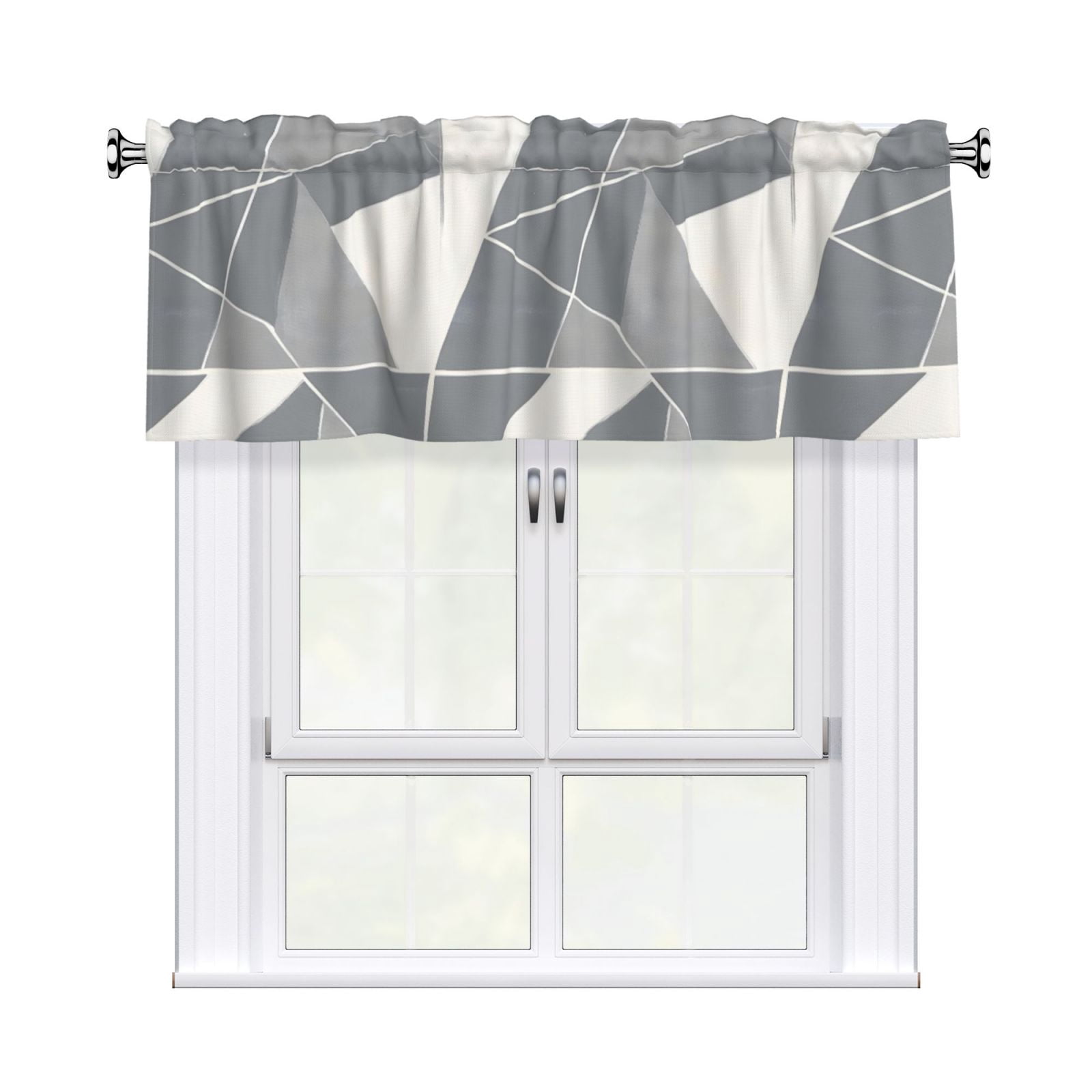 Drapery Wear Rod Short Curtain 54x18in Filter With Light Feature For ...