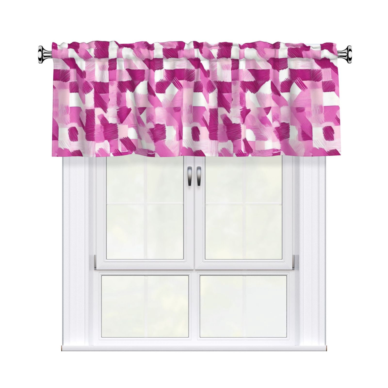 Drapery Wear Rod Short Curtain 54x18in Filter With Light Feature For ...