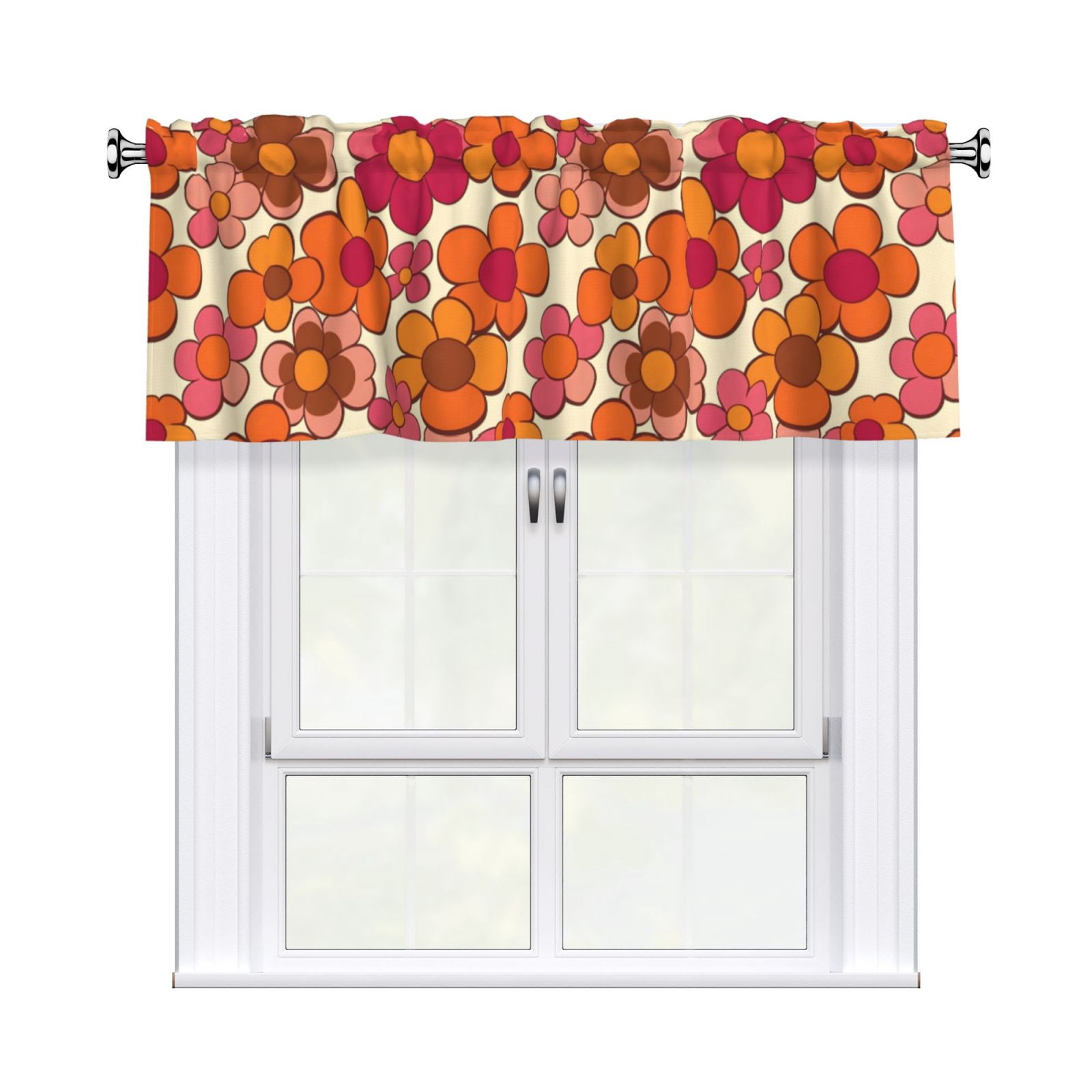 Drapery Wear Rod Short Curtain 54x18in Filter With Light Feature For ...