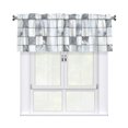 thumbnail image 1 of Drapery Wear Rod Short Curtain 54x18in Filter With Light Feature For Easy Installation Rod Free For Bedroom Kitchen Bathroom\r\n Silver Checked Hand-Drawn Sketch_3, 1 of 7