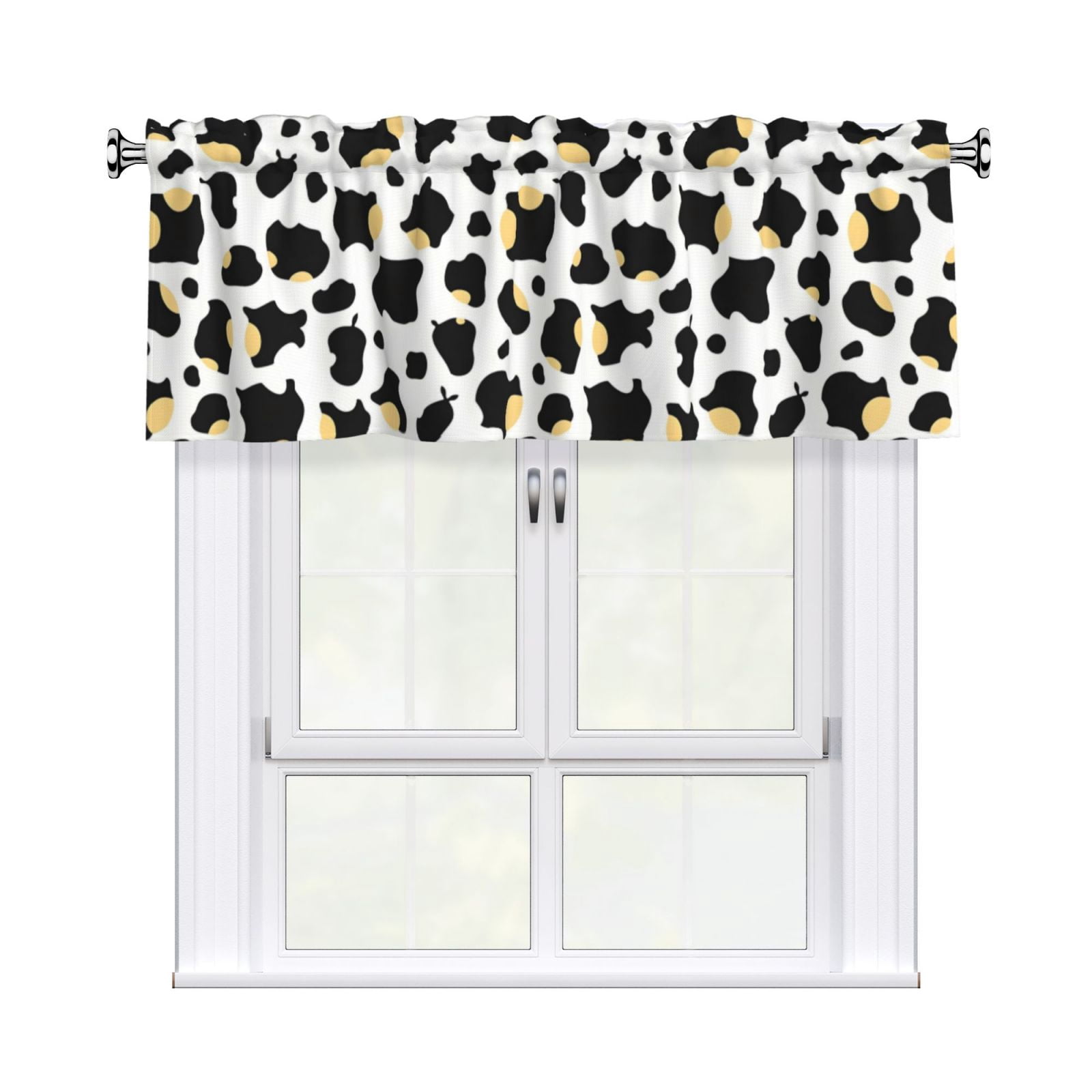 Drapery Wear Rod Short Curtain 54x18in Filter With Light Feature For ...