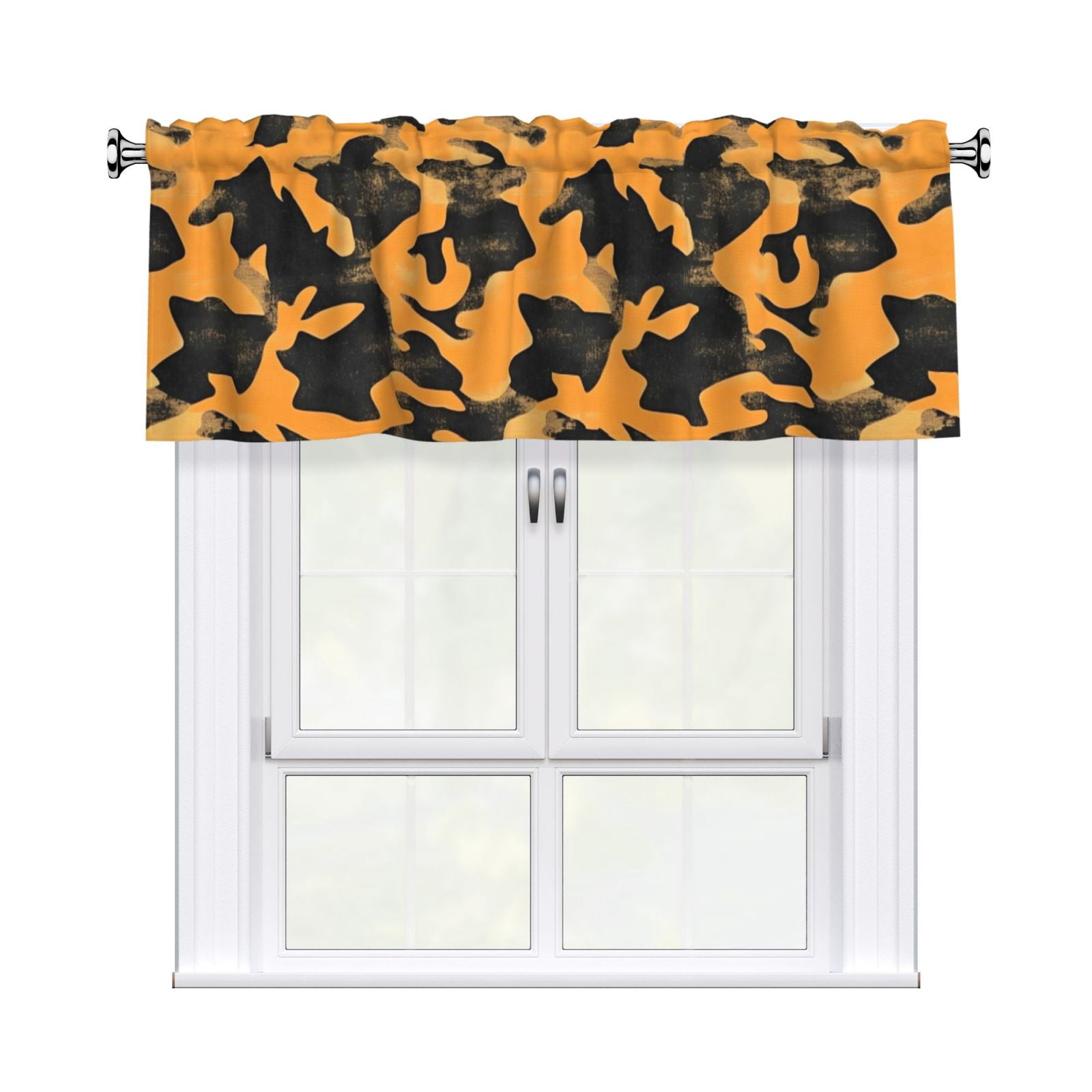 Drapery Wear Rod Short Curtain 54x18in Filter With Light Feature For ...