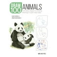 thumbnail image 1 of Pre-Owned Draw 100: Animals: From Basic Shapes to Amazing Drawings in Super-Easy Steps (Paperback) 1800920350 9781800920354, 1 of 1