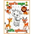 thumbnail image 1 of How to Draw Animals: A Fun And Simple Step By Step Drawing Book For Kids To Learn To Draw, Learn How To Draw Animals In , (Paperback), 1 of 1