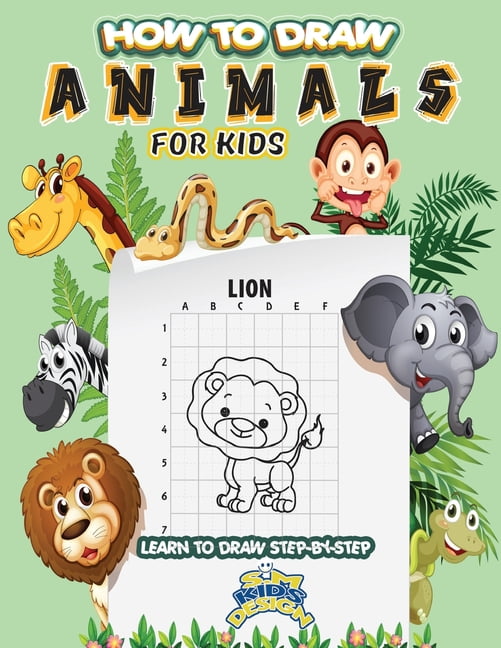 How to Draw Animals For Kids Learn to draw step by step : The most ...