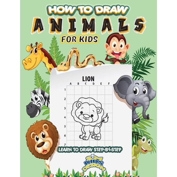 How to Draw Animals For Kids Learn to draw step by step : The most ...