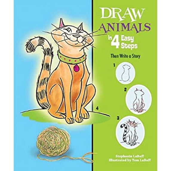 Pre-Owned Draw Animals in 4 Easy Steps : Then Write a Story 9781464400131