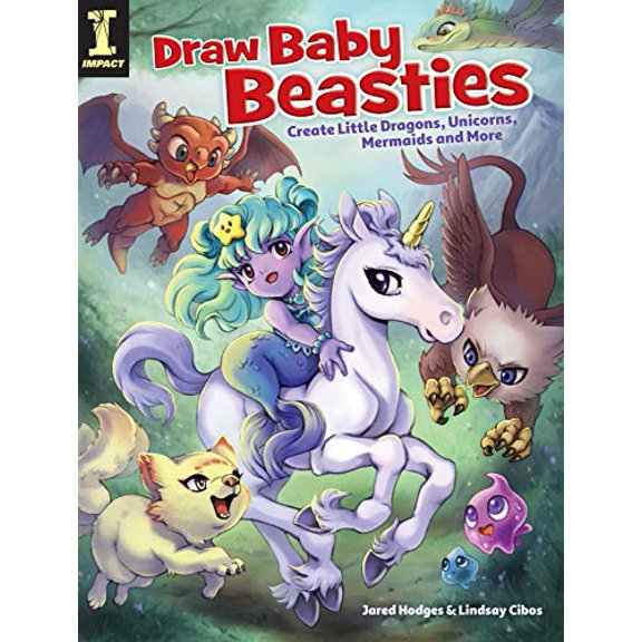 Pre-Owned Pre-Owned Draw Baby Beasties: Create Little Dragons, Unicorns, Mermaids and More Paperback