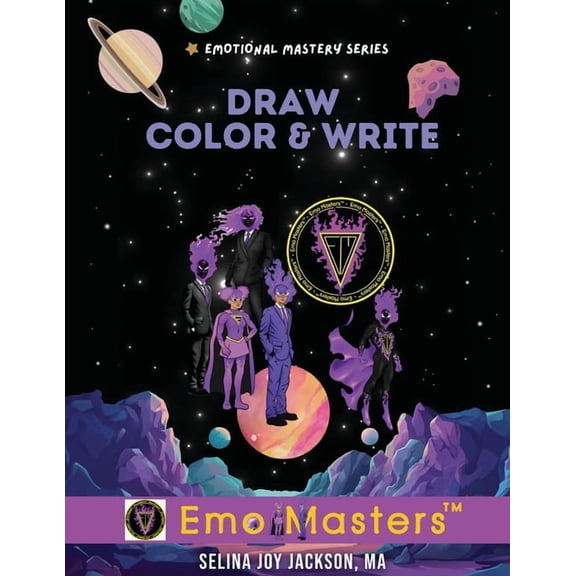 Draw, Color & Write!: Emotional Mastery Series Emo Masters, (Paperback)