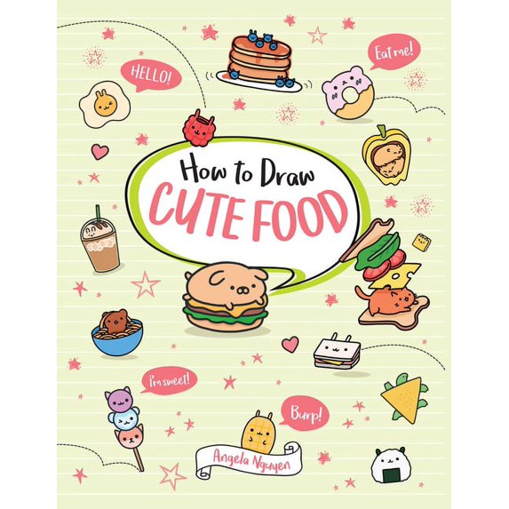 Draw Cute Stuff: How To Draw Cute Food, Book 3, (Paperback)
