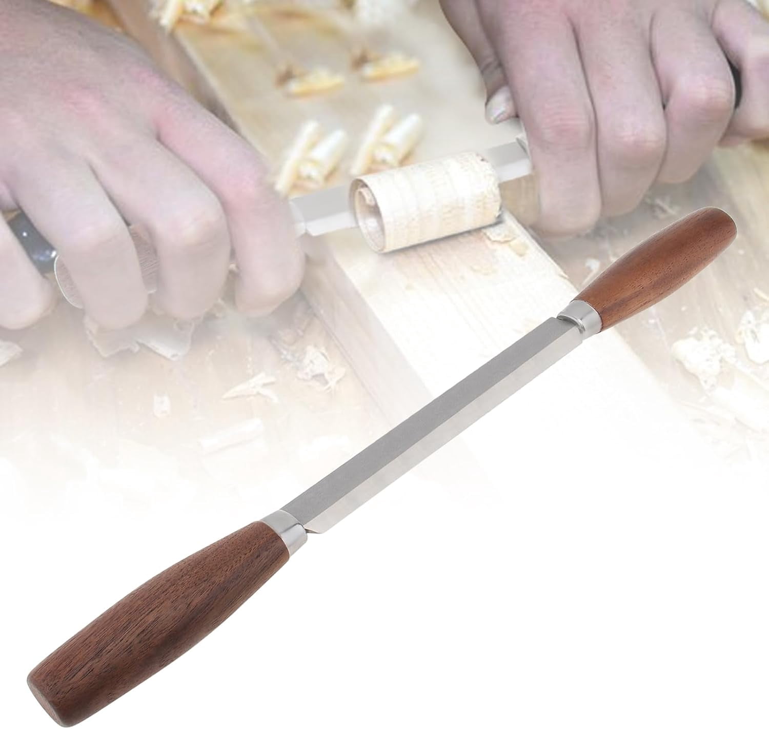 Draw Blade ABPETE Draw Knife Wood Caving Tool, 5.66