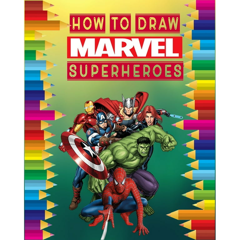 marvel superhero drawing