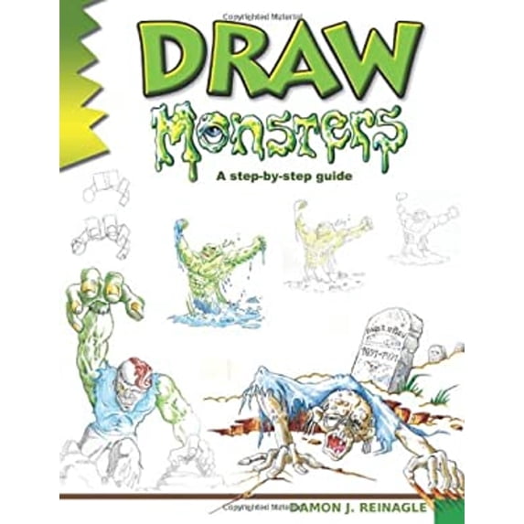 Pre-Owned Draw Monsters: A Step-by-step Guide (Paperback) 0939217341 9780939217342