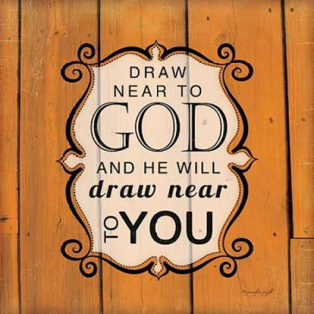 Draw Near to God Canvas Art - Jennifer Pugh (24 x 24)