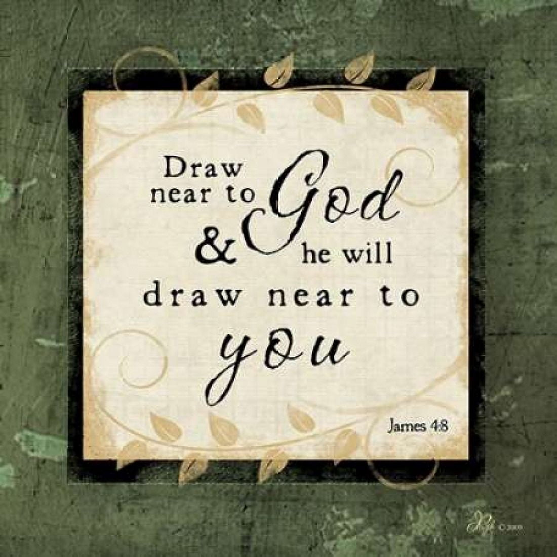 Draw Near to God Canvas Art - Jennifer Pugh (24 x 24)