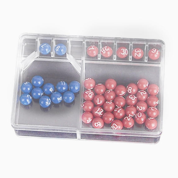 Draw Raffle Balls,Little Number Lucky Game,Fortunate Number Picker,Mini Lottery Machine , Black