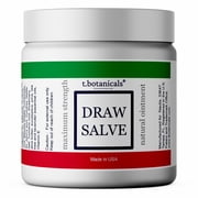 Draw Salve for Boil Ease Cysts Splinters Burns Poison Ivy Ingrown Hair 2 oz Fast Drawing Ointment