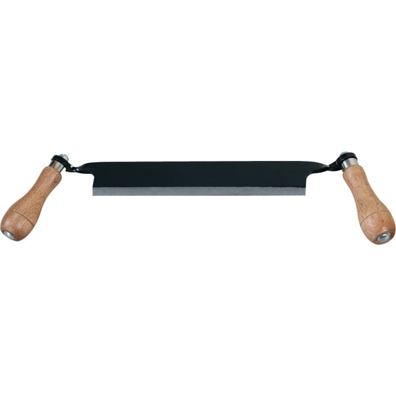 Columbus McKinnon Draw Shave Drawknife Wood Carving Tool - High-Carbon Steel, Ash Handle
