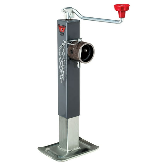 Draw-Tite 190705 Bulldog 10 Inch Fixed Leg Lift Mount Trailer Jack, 8000 LB Capacity