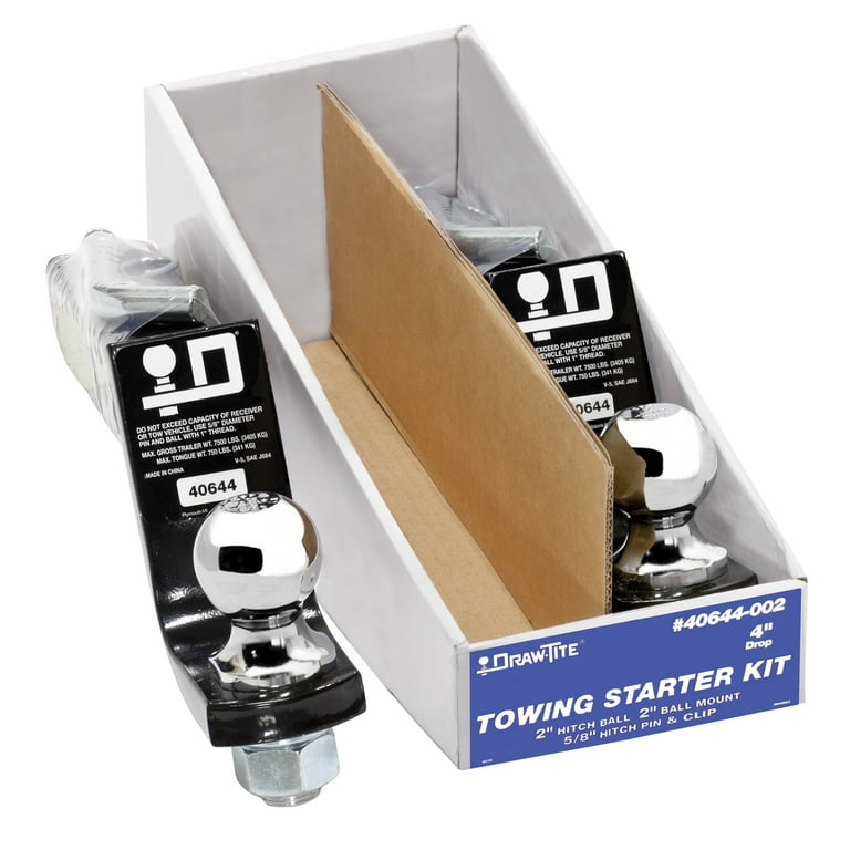 Draw-Tite Quick-Loading Ball Mount 1in Hitch 7500 lbs Draw-Tite Quick-Loading Ball Mount 1in Hitch 7500 lbs