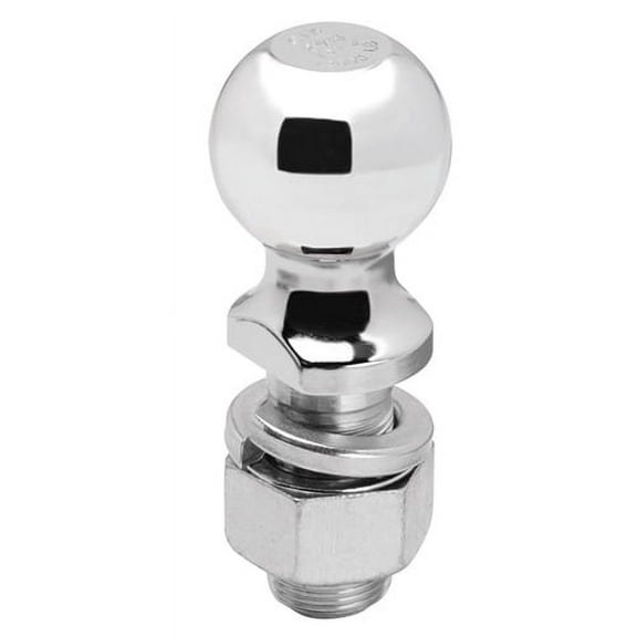 Draw-Tite 63830 2" Chrome Hitch Ball 1-1/4" Shank Dia, 2-3/4" Shank Length - 8000 Lbs