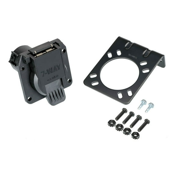 Draw-Tite Wiring Connector For Chevy Tahoe 2000-2011 | Screw-In Mount | 7-Way US Car End | Equipped w/ Factory Socket