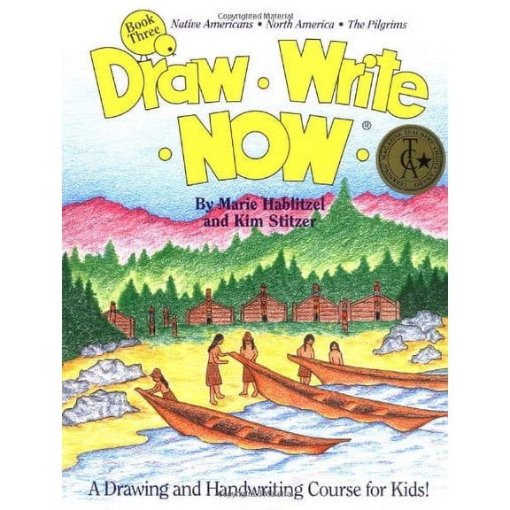 Pre-Owned Draw Write Now, Book 3: Native Americans, North America, Pilgrims (Paperback) 0963930737 9780963930736