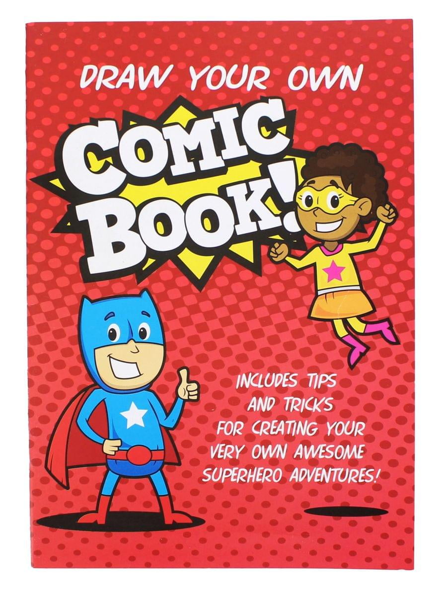 Amazon.com: Nerd Block Draw Your Own Comic Book Jr