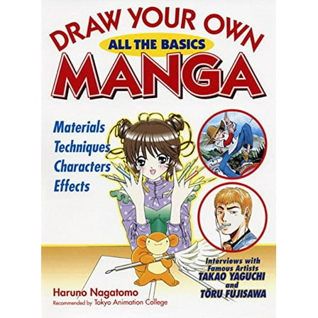 Pre-Owned Draw Your Own Manga: All the Basics (Paperback) 4770029519 9784770029515