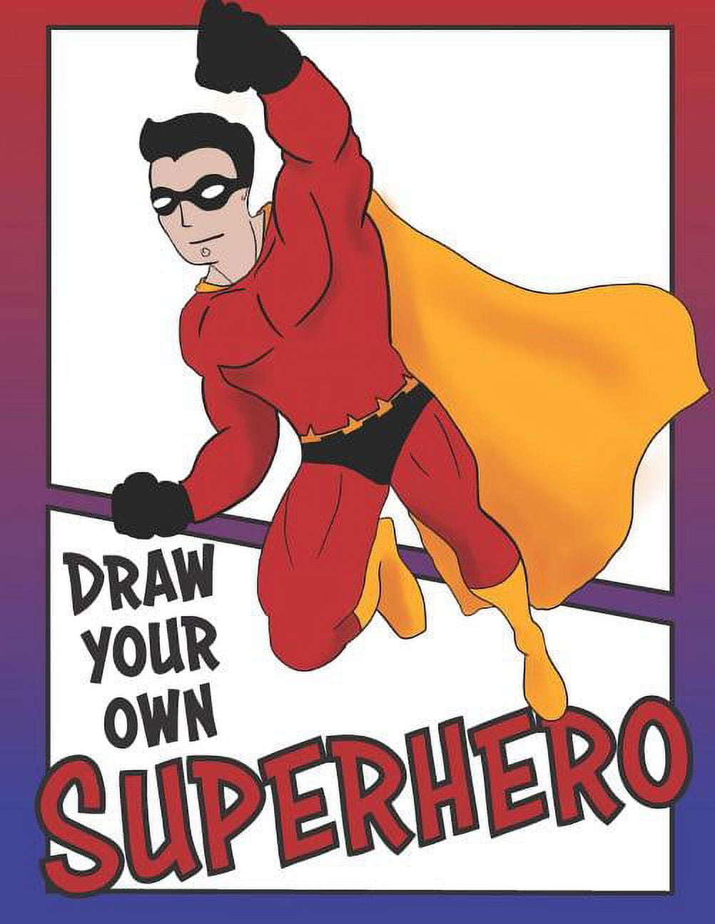 Create-Your-Own Superhero Comic Books Kit - Mondo Llama™  Comic book  superheroes, Create your own superhero, Book drawing