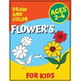 thumbnail image 1 of Draw and Color Flower's for Kids Ages 2-4: Flower Coloring book for Children, (Paperback), 1 of 1