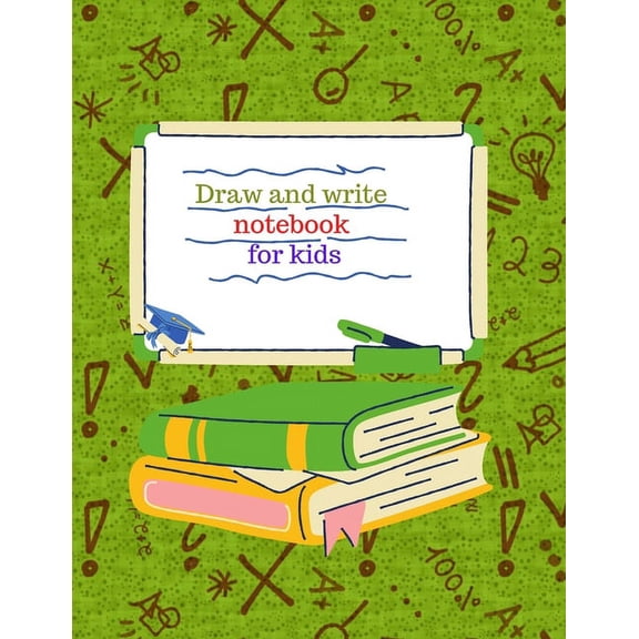 Draw and write notebook for kids, (Paperback)