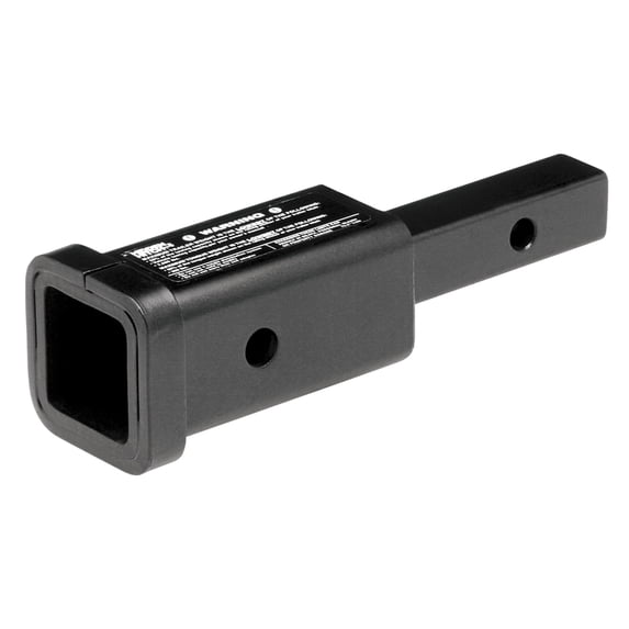 Reese, Trailer Hitch Adapter, 1-1/4 to 2 inch, Black, 6 inch length ...