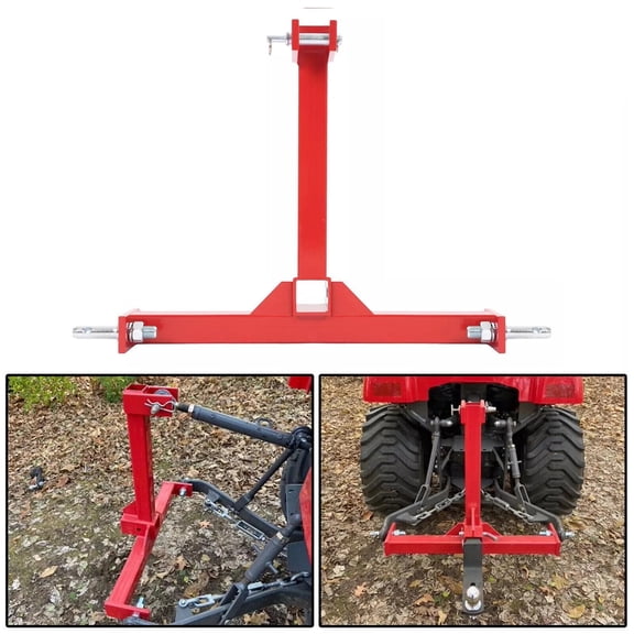 Drawbar 3 Point Tractor Attachment Standard Category 1 Trailer Hitch Receiver