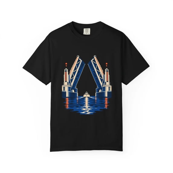 Drawbridge Bridge Graphic T-Shirt - Walmart.com